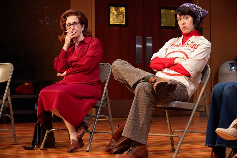 Betsy Aidem and Adina Verson