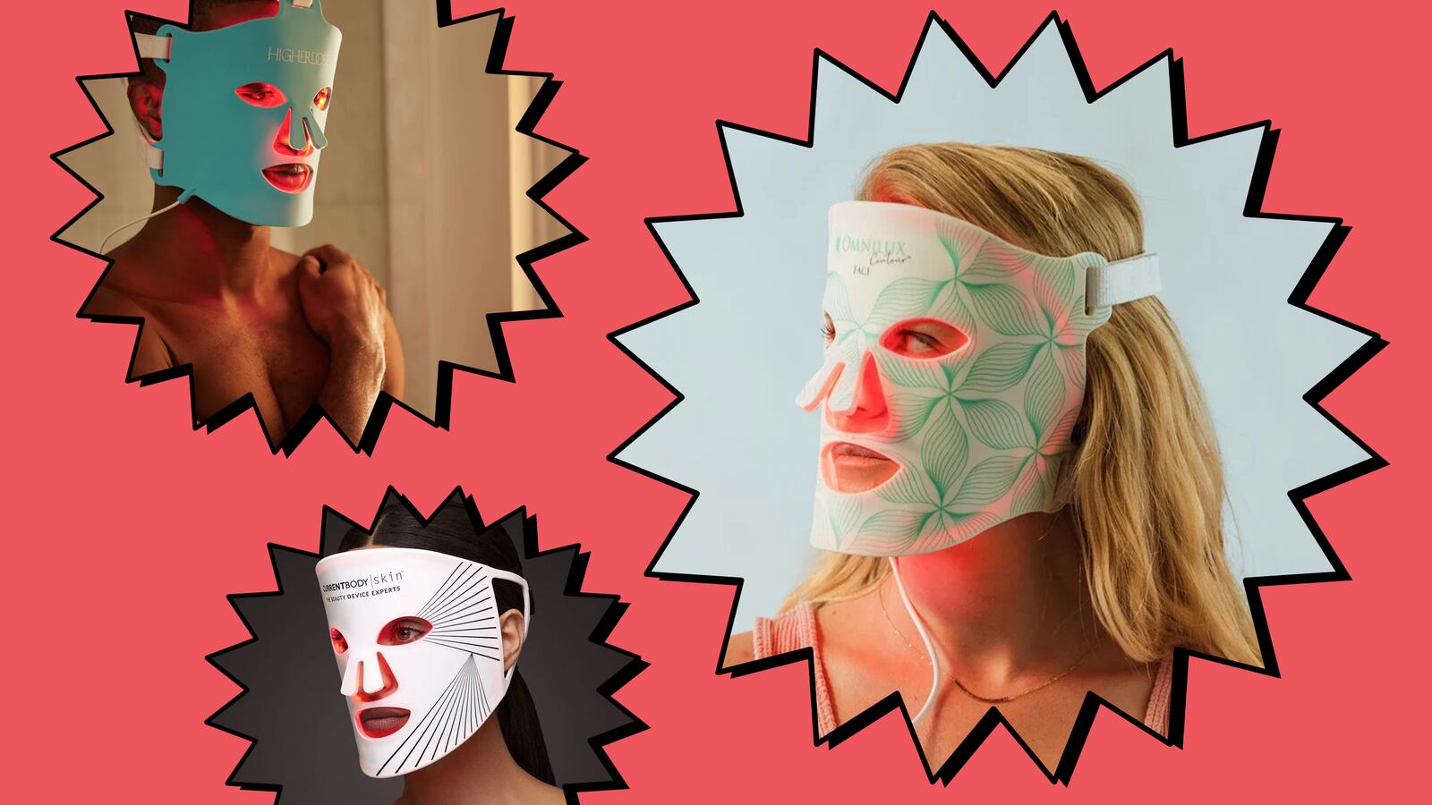 Best LED Red Light Therapy Masks | Scouted, The Daily Beast