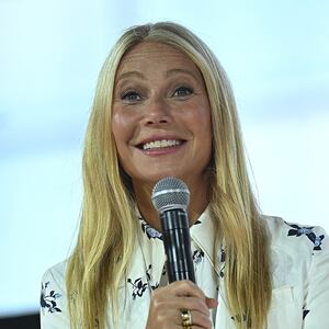 NEW YORK, NEW YORK - SEPTEMBER 11: Gwyneth Paltrow speaks at Forbes Power Women's Summit 2024 on September 11, 2024 in New York City. (Photo by Steven Ferdman/Getty Images)