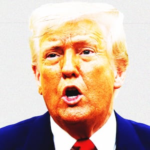 Donald Trump, Dow Jones photo illustration