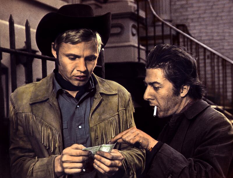 Jon Voight and Dustin Hoffman in Midnight Cowby