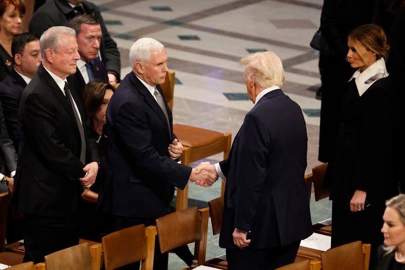 Mike Pence, Donald Trump