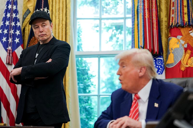The president suggested Musk's differences of opinion were the result of "Trump derangement syndrome."
