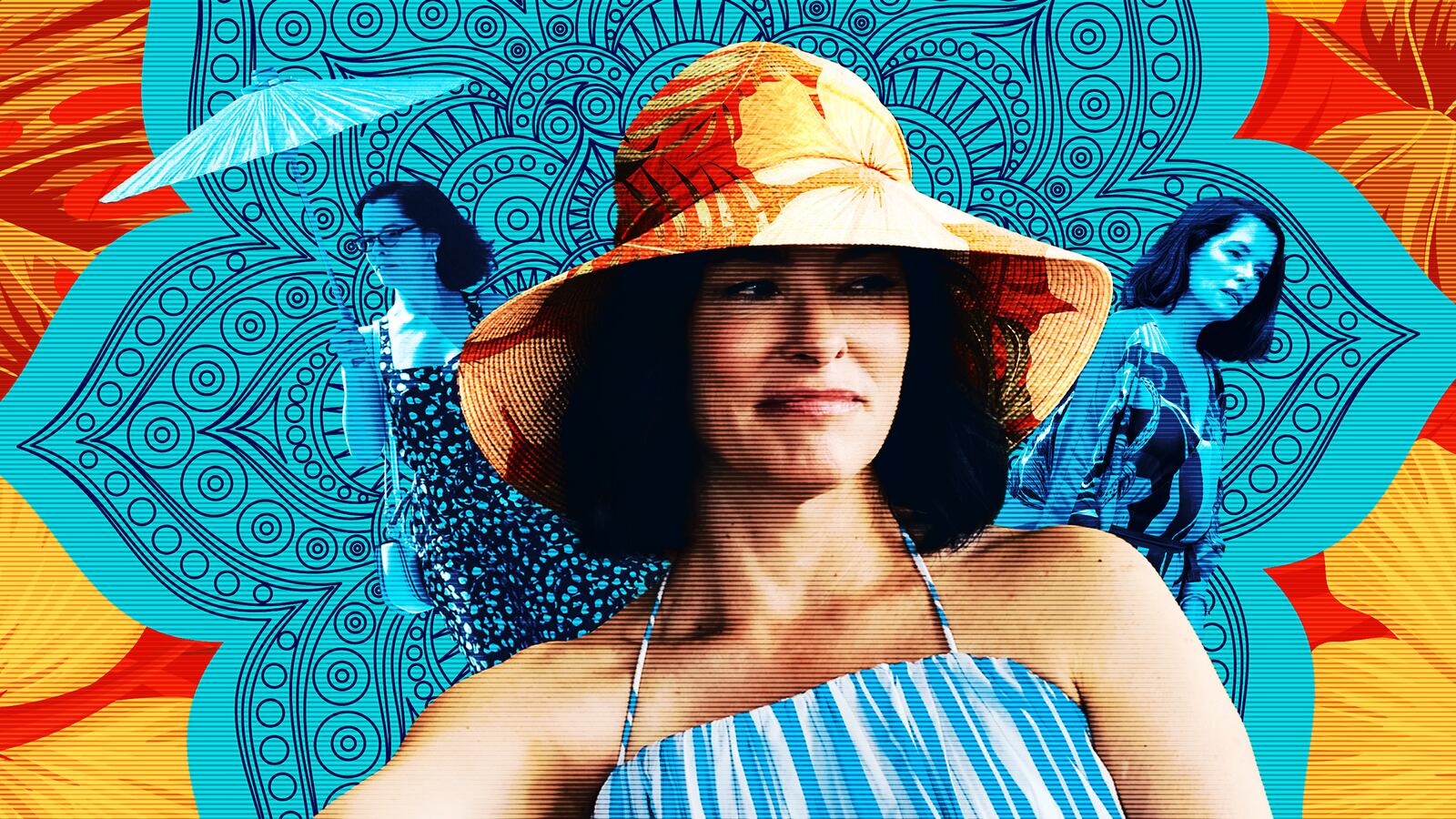 Parker Posey in "White Lotus"