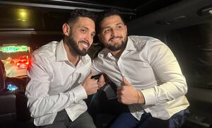 Brothers Matthew and Andrew Valentin were released from jail Monday after Donald Trump pardoned them.