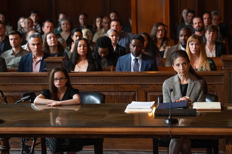 Imogen Faith Reid, Dulé Hill, Jerod Haynes, Marin Hinkle, and Christina Hendricks.