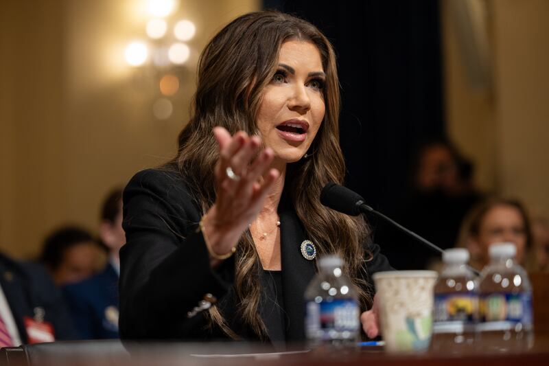 Kristi Noem.