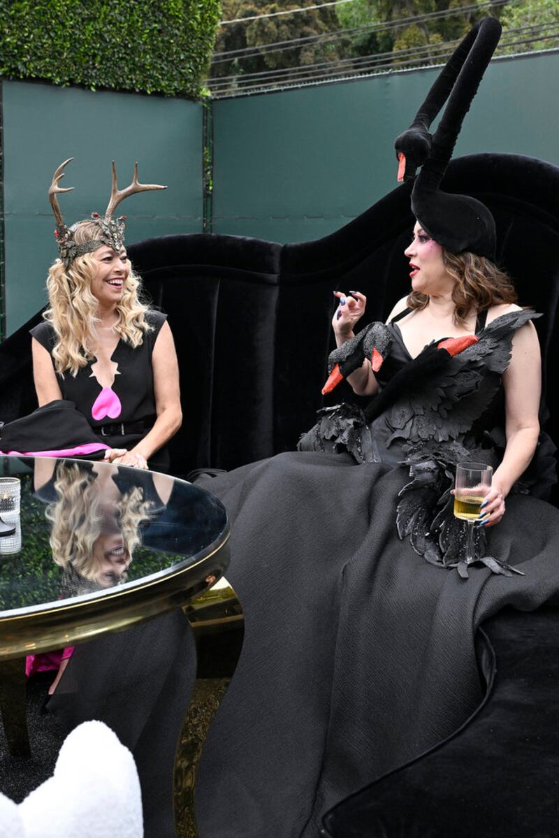 Sutton Stracke and Jennifer Tilly