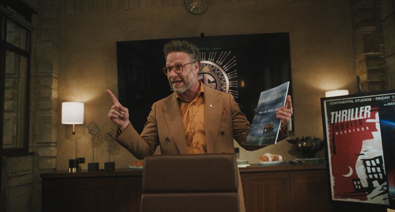 Seth Rogen in The Studio.