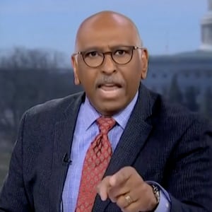 MSNBC's Michael Steele rages on the network's March 23, 2025 broadcast of 'The Weekend.'
