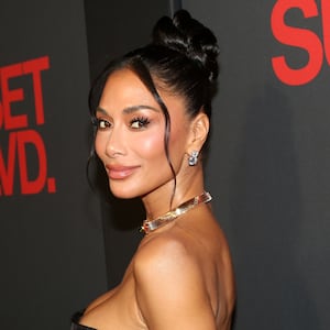 Nicole Scherzinger attends the opening night of "Sunset BLVD" at St James Theater on October 20, 2024 in New York City.