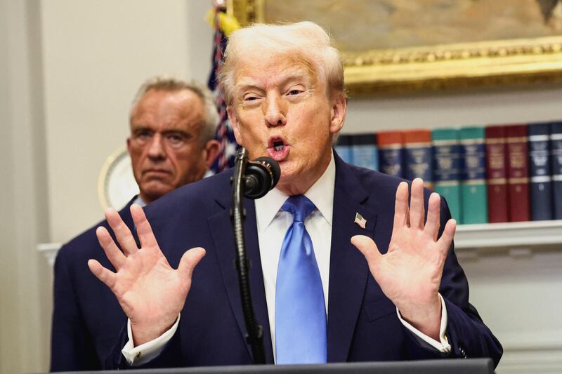 The American College of Obstetricians and Gynecologists slammed President Donald Trump linking Tylenol use by pregnant women to autism "irresponsible" and called his announcement "highly unsettling."