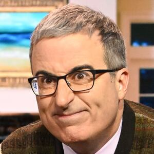 John Oliver and Stephen Colbert
