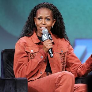 Michelle Obama at the Austin Convention Center.