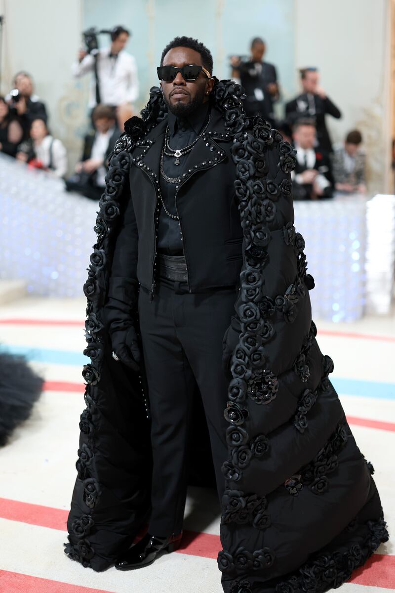 Sean 'Diddy' Combs attends The 2023 Met Gala Celebrating "Karl Lagerfeld: A Line Of Beauty" at The Metropolitan Museum of Art on May 01, 2023 in New York.