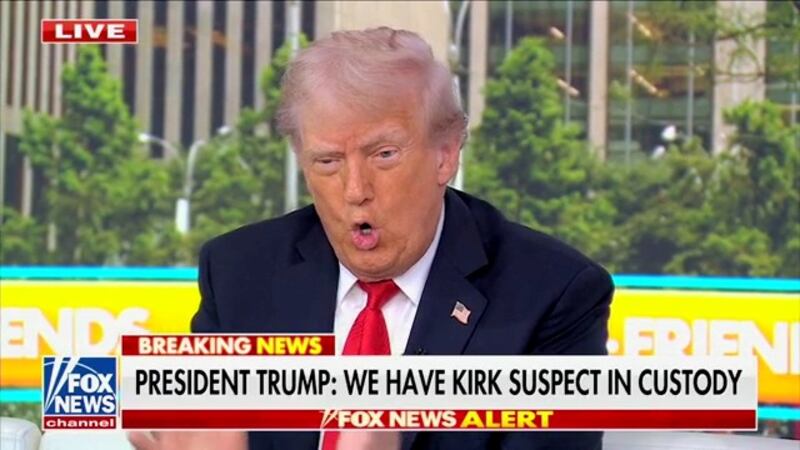 Trump on Fox & Friends.