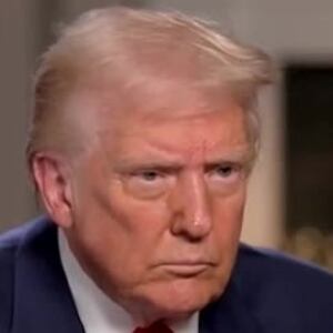 The president downplayed the slump in the stock market this week.