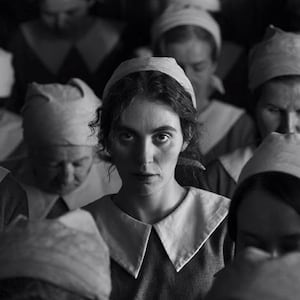 A still from The Girl With the Needle