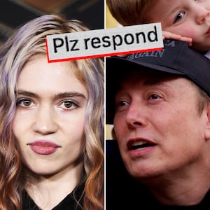 Grimes urgently pleas for Musk to contact her.