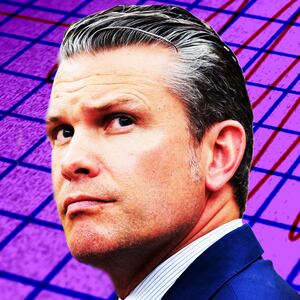 Pete Hegseth photo illustration
