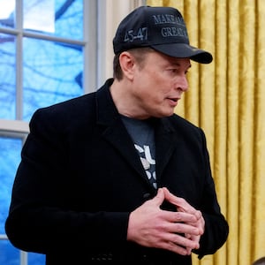 Elon Musk and Donald Trump.