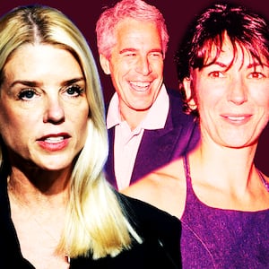 Pam Bondi, Donald Trump, Ghislaine Maxwell, Jeffrey Epstein