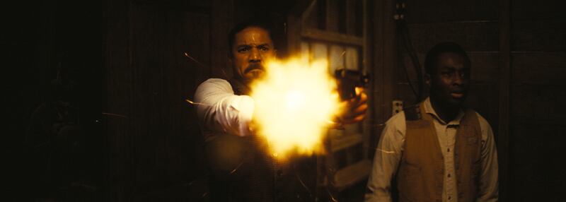 Michael B. Jordan as Stack and Miles Caton as Sammie Moore