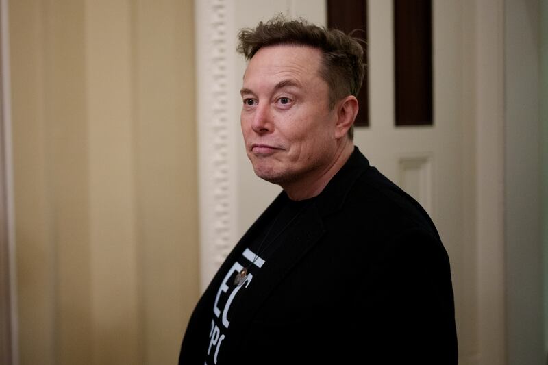 DOGE head Elon Musk.