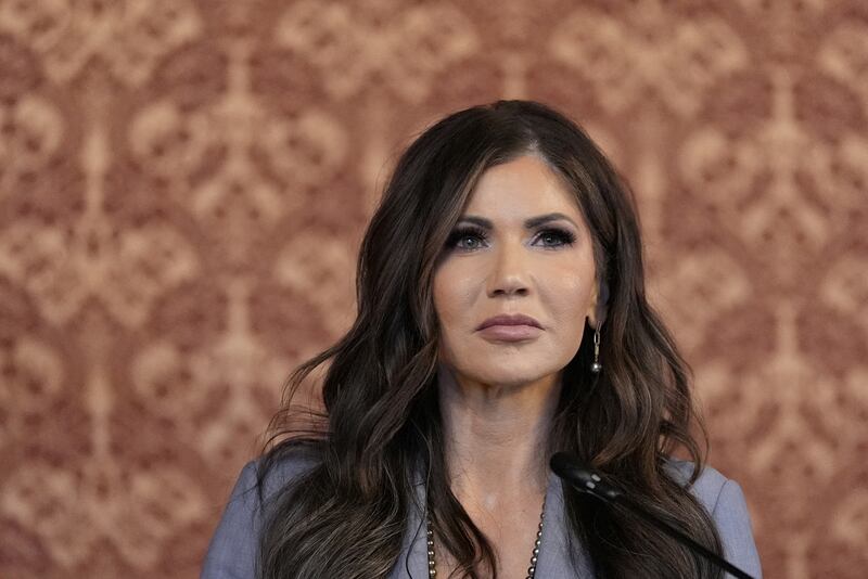 Noem is often called ICE Barbie.