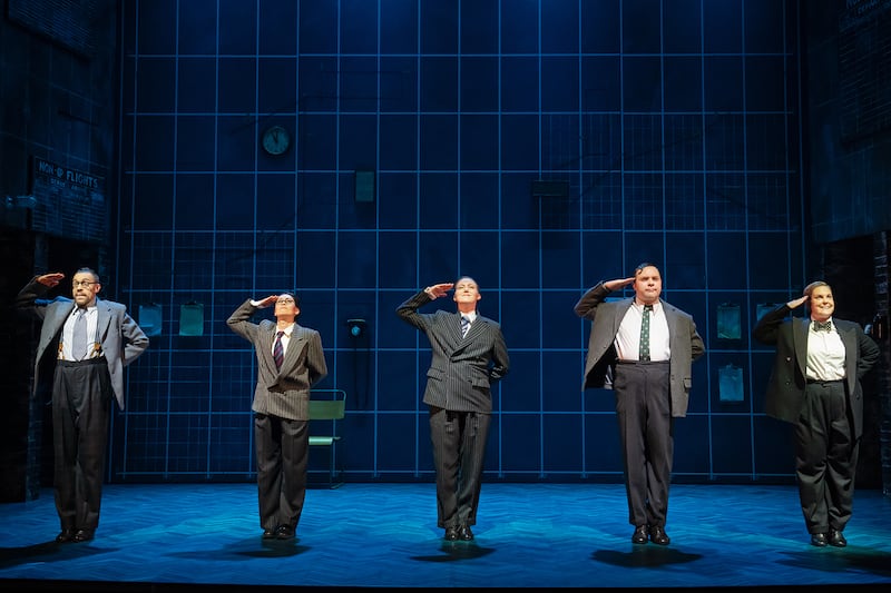 The cast of Operation Mincemeat.