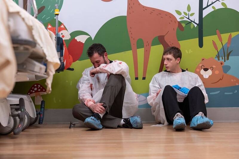 Noah Wyle and Gerran Howell