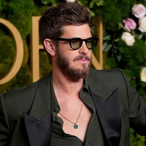 Andrew Garfield at the Golden Globe Awards