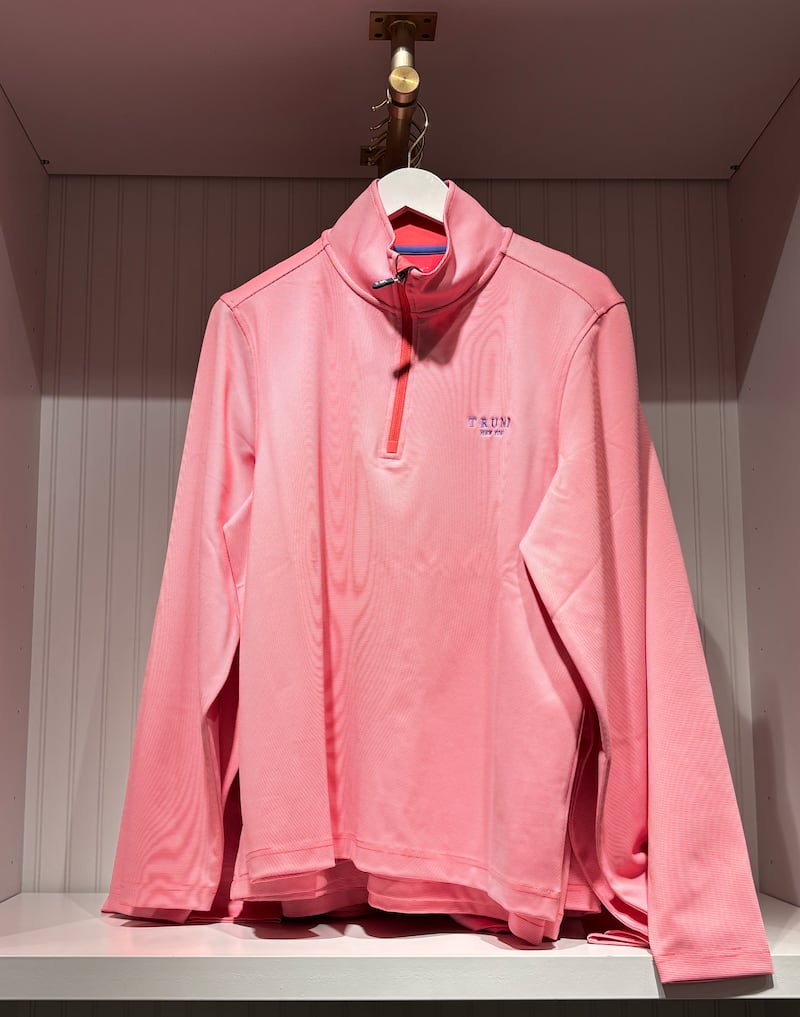 Foreign-made items from Trump Store in Trump Tower in New York City