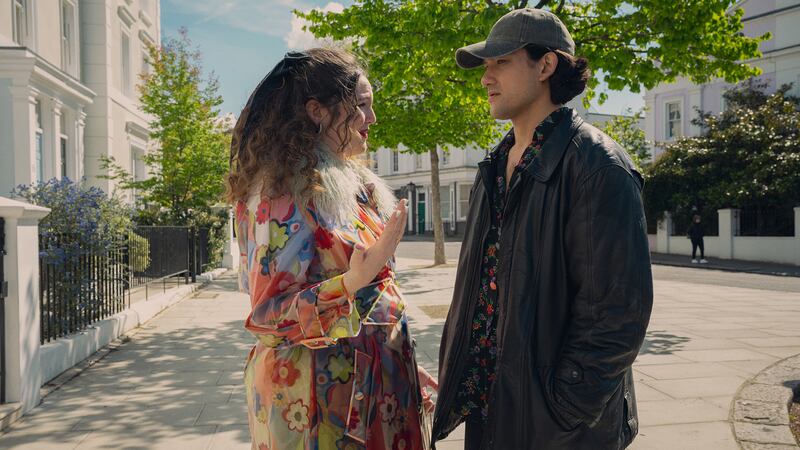Megan Stalter and Michael Zegen.
