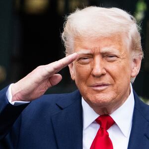President Donald Trump at the White House on Monday, April 21, 2025.