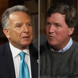 Steve Witkoff and Tucker Carlson on "The Tucker Carlson Show"