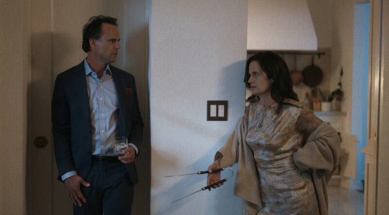 Walton Goggins and Elizabeth Reaser