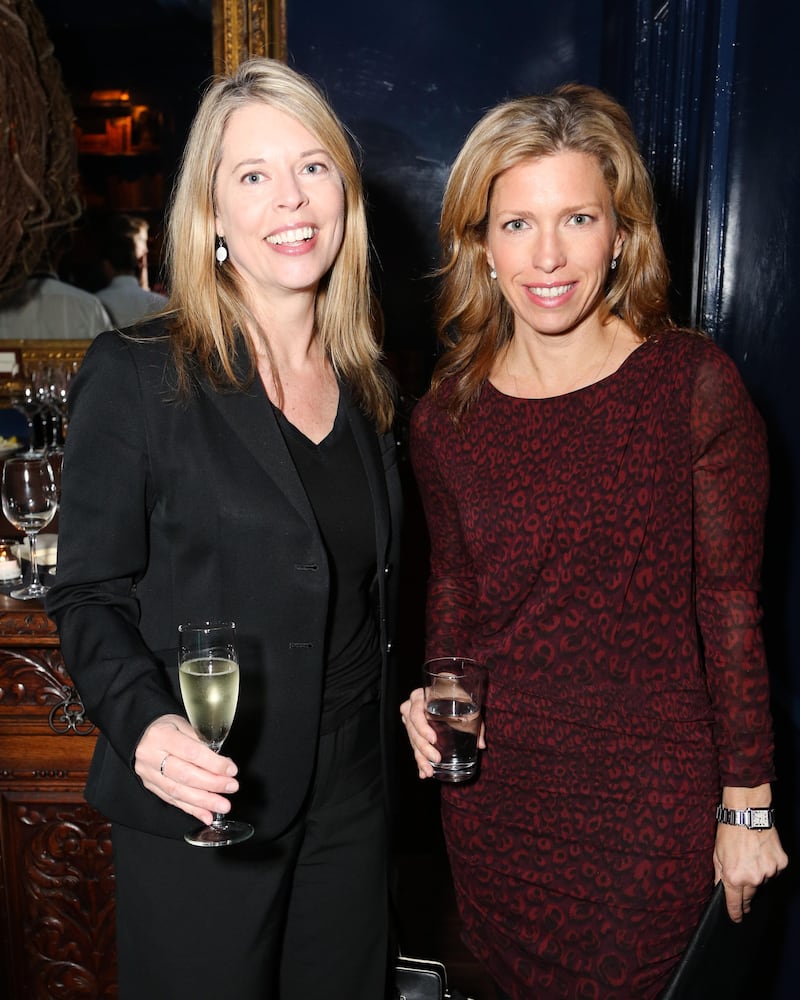 Dana Blanton and Christine Alyward at the
Central Park Conservancy's Taste of Summer Kick-Off Party, New York City, on April 15, 2013