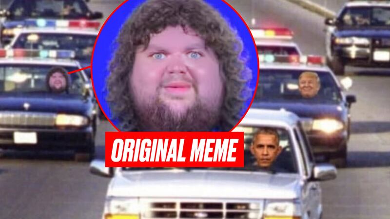 The original JD Vance Meme used in a meme Donald Trump shared on X.