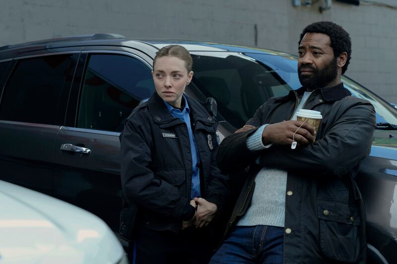 Amanda Seyfried and Nicholas Pinnock.