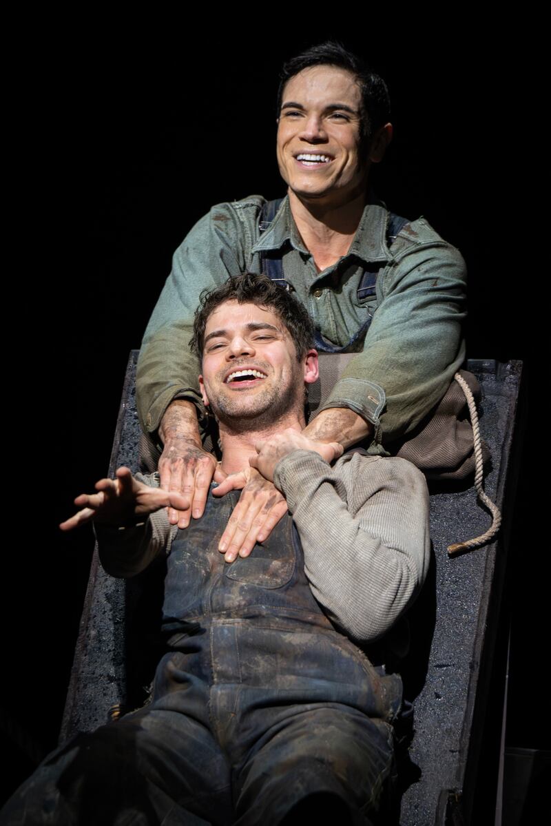 Jason Gotay and Jeremy Jordan