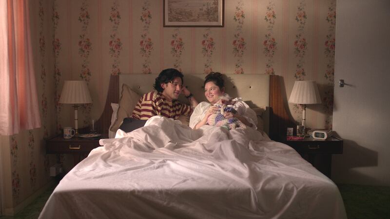 Will Sharpe and Megan Stalter.