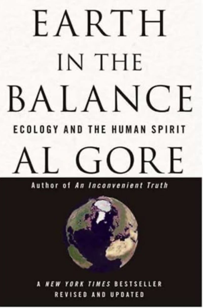 Earth in the Balance - Ecology and the Human Spirit by Al Gore  (bookcover)