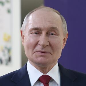 SIRIUS, RUSSIA - MAY 19: (RUSSIA OUT) Russian President Vladimir Putin makes a statement after his telephone call with U.S. President Donald Trump at the Sirius Education Center For Talented Children, on May 19, 2025 in Sirius, Russia. Putin visited the Sirius Center, created in 2015 at the territory of former Black Sea Resort of Sochi. (Photo by Contributor/Getty Images)