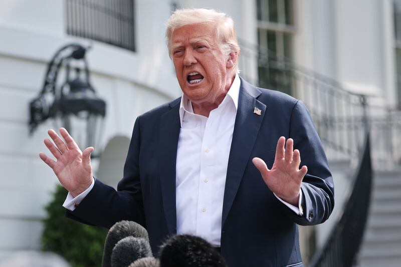 Michael Wollf said that President Donald Trump is "a little afraid about what might be out there.”