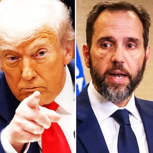 John Bolton, Donald Trump, and Jack Smith.