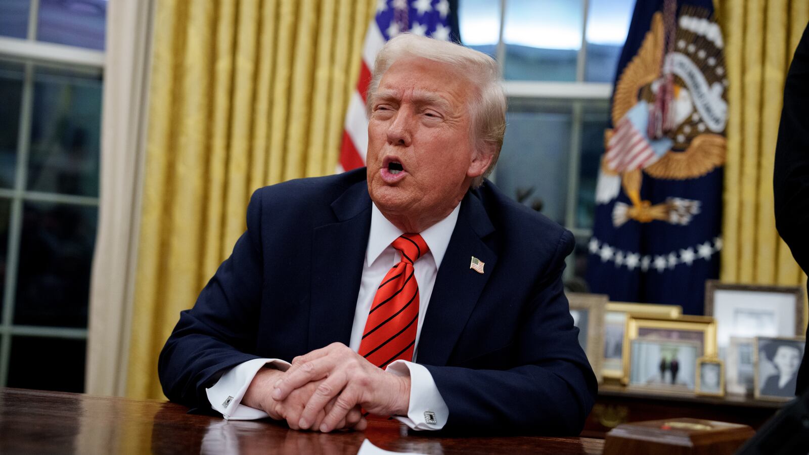 Trump says he is uncovering billions of dollars in fraud.