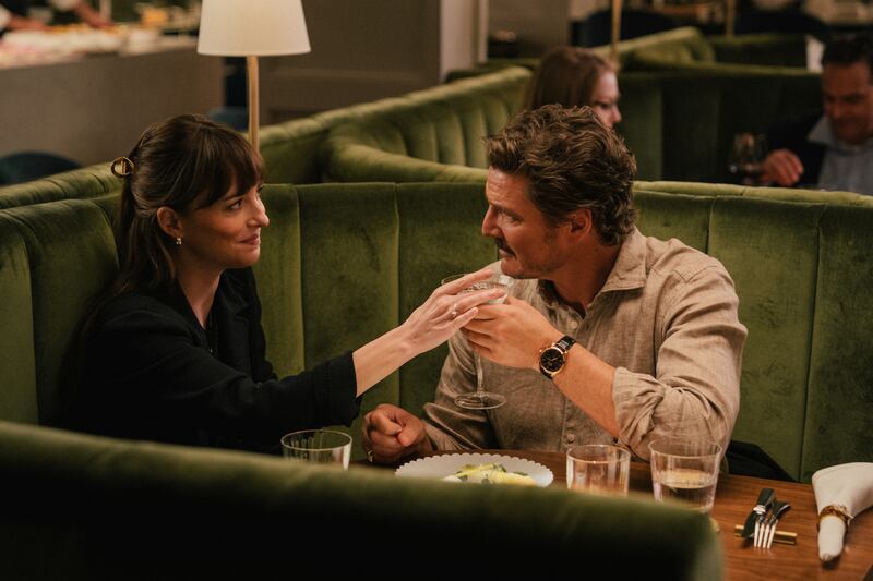 Dakota Johnson and Pedro Pascal