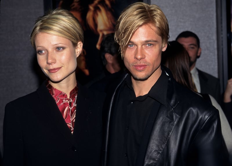 Gwyneth Paltrow and Brad Pitt in 1997.