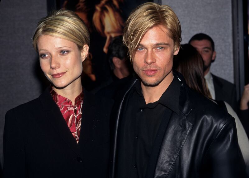 Gwyneth Paltrow and Brad Pitt in 1997.